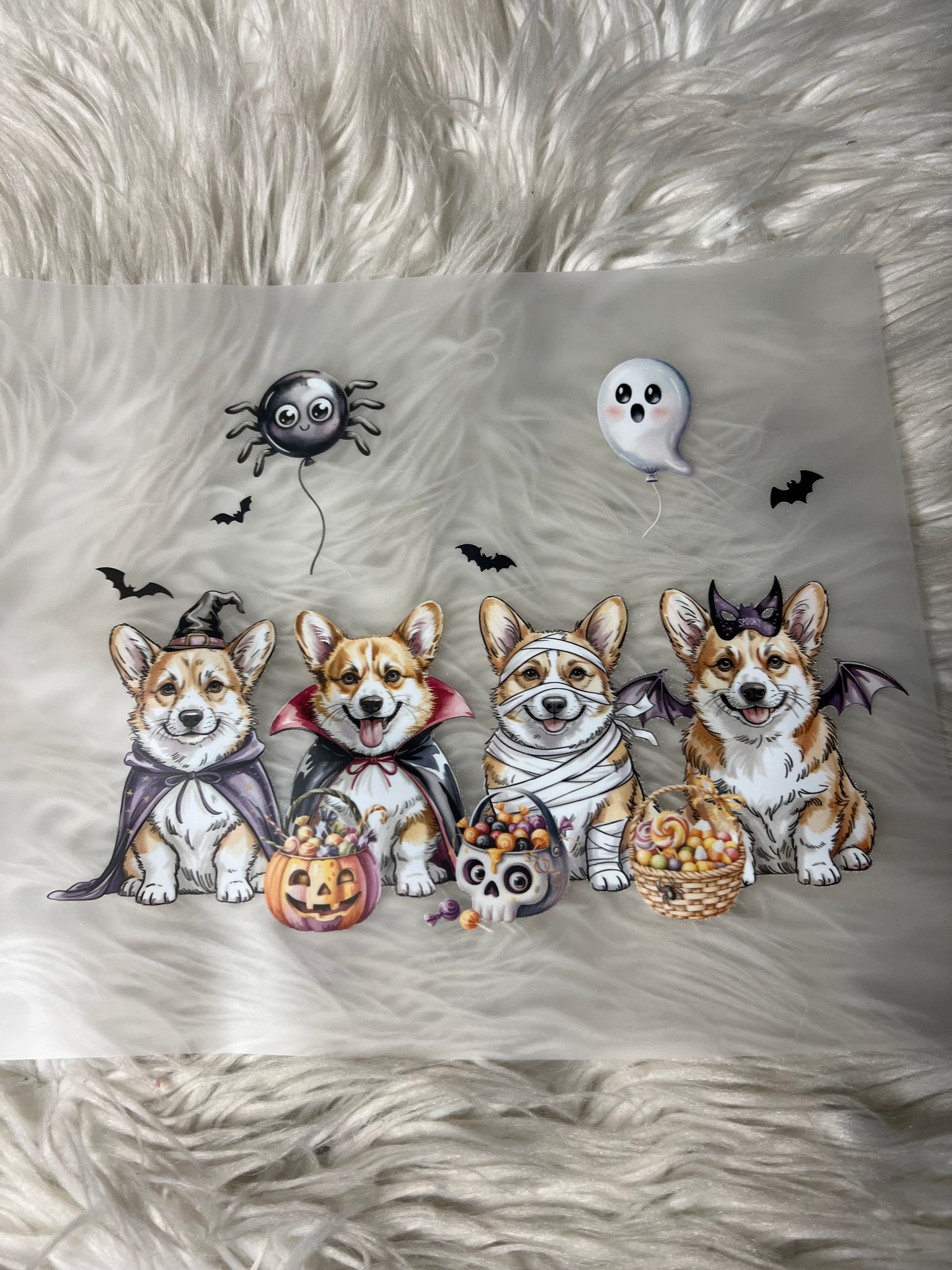 New DTF corgi
