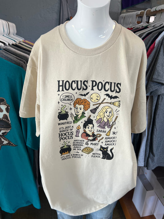 New  unisex T-shirt. Hocus-pocus.