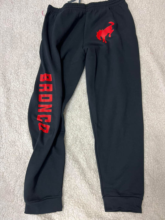 New unisex jerzees bottoms black