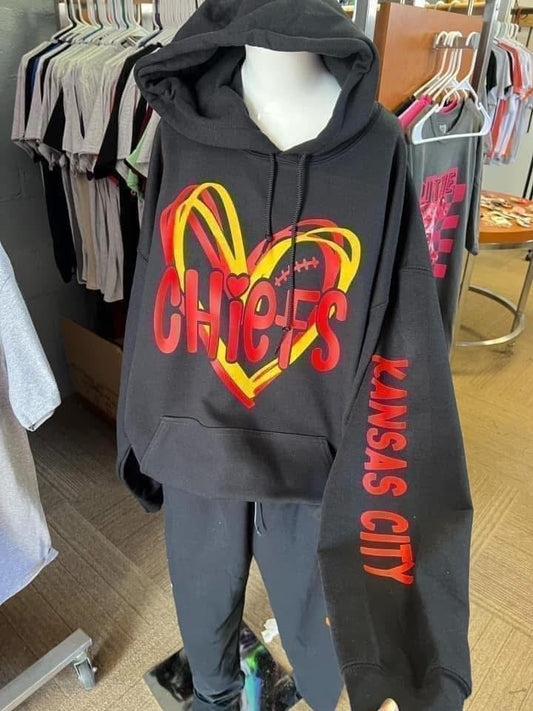 unisex hoodie kc football