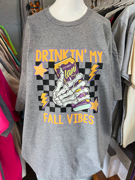 New  unisex T-shirt Halloween energy drink