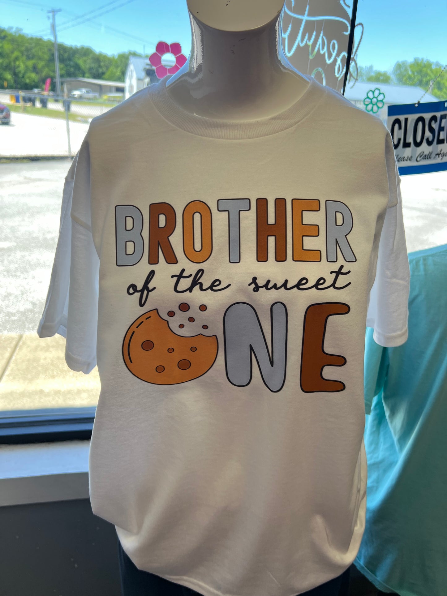 New youth unisex birthday cookies brother