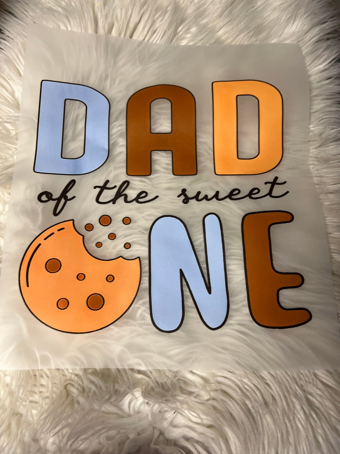 New DTF dad cookie  birthday