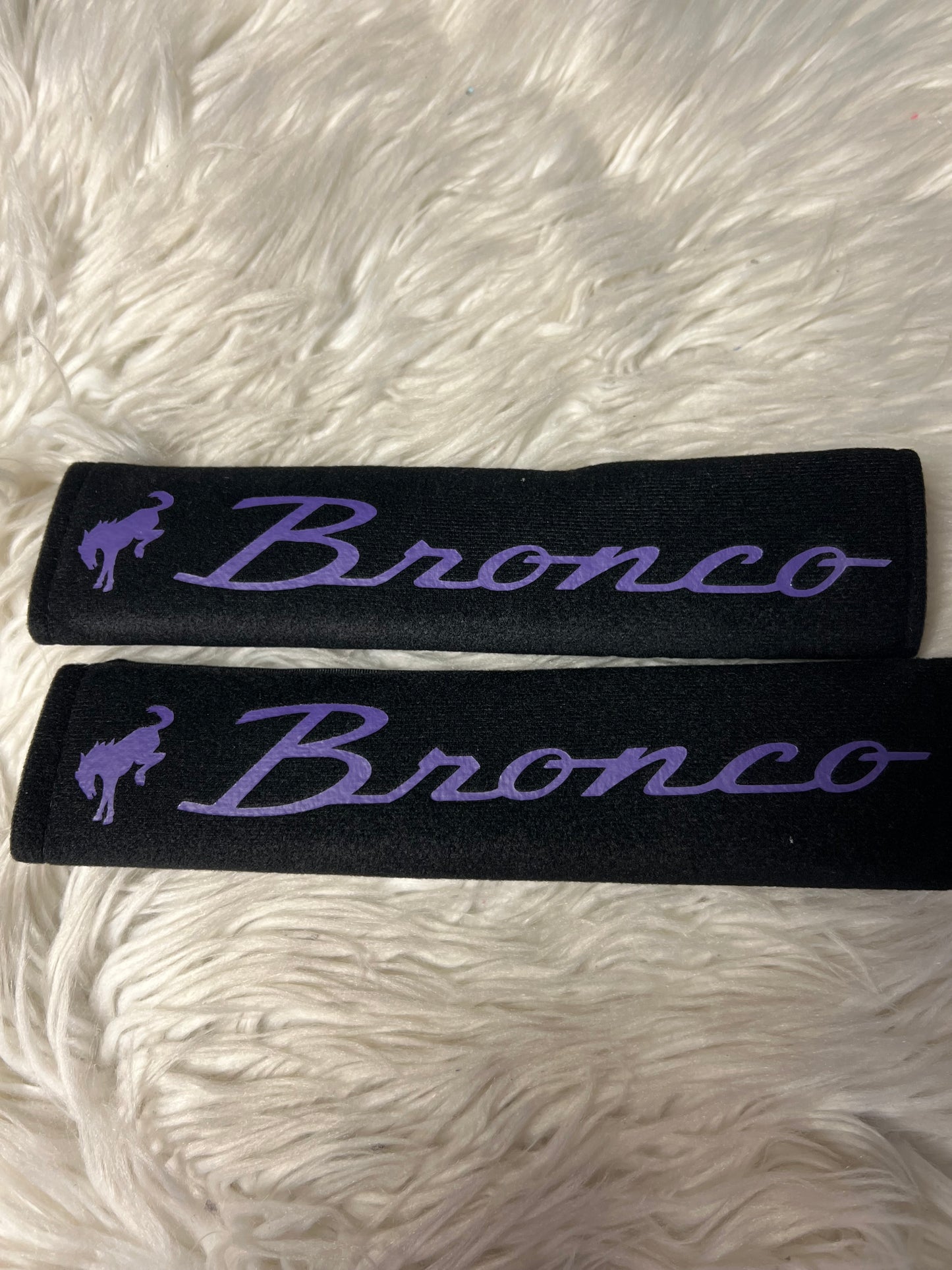 New seatbelt purple