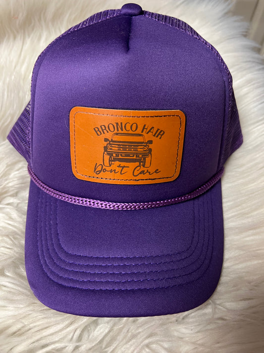 New hat purple hair don’t care