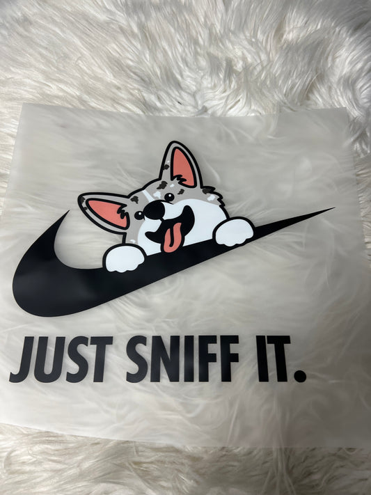 New DTF corgi Merle