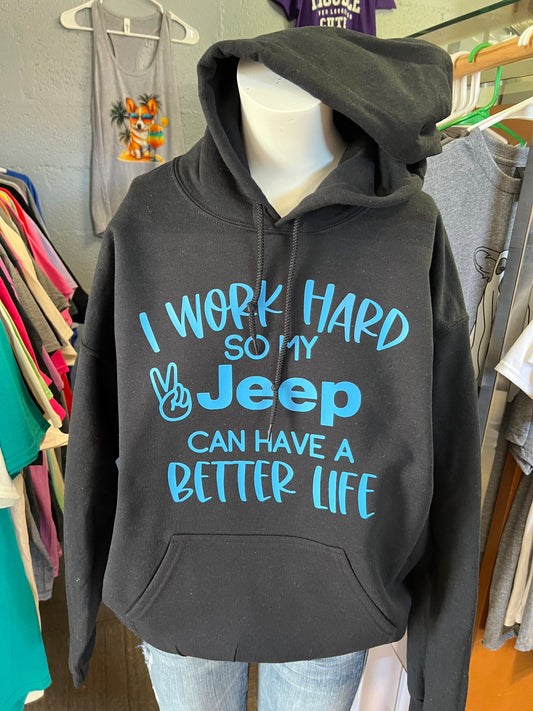unisex  4 x 4 hoodie
