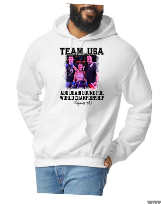 Aryanna Kimball unisex Gilden adult hoodie