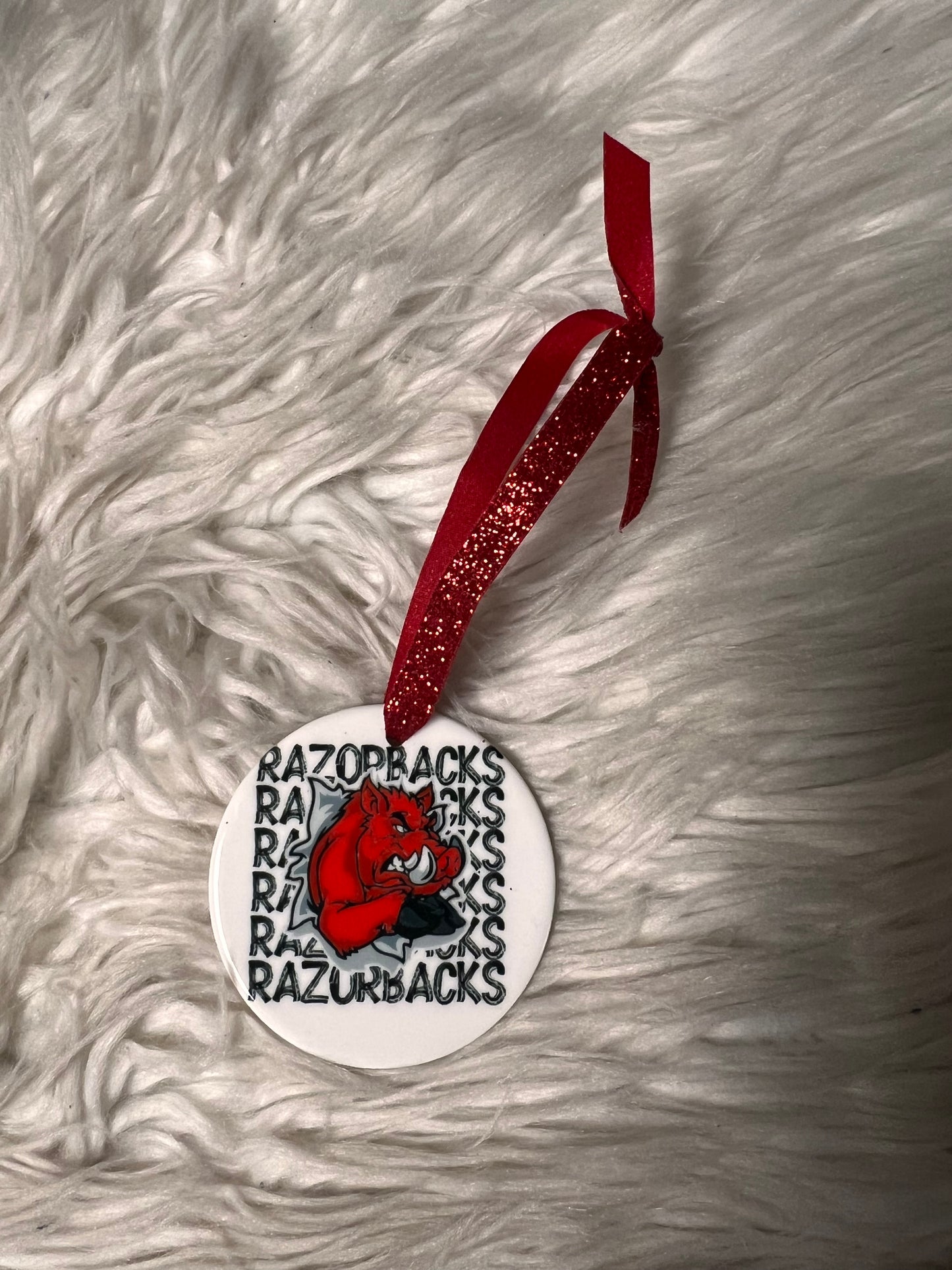 Ceramic Christmas ornament