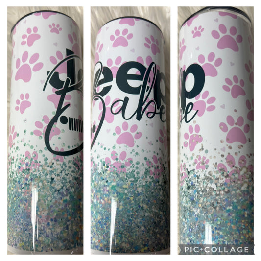 20 ounce metal Tumblr