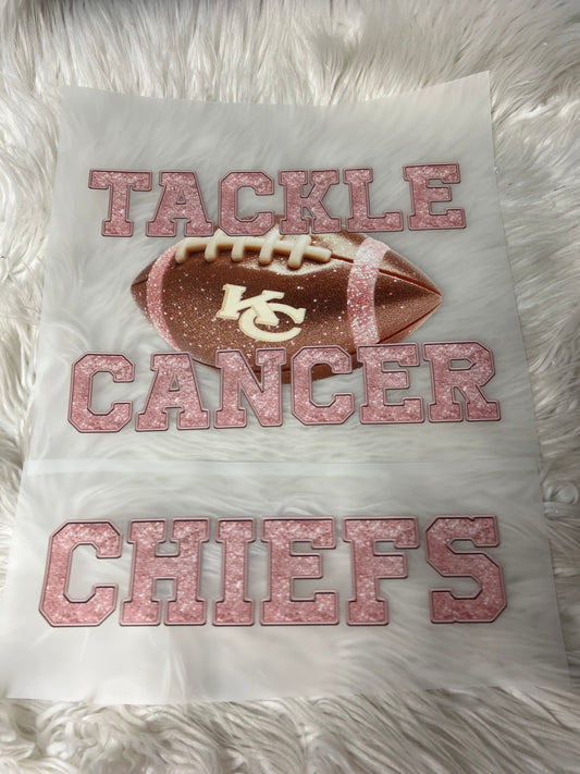 New DTF pink football