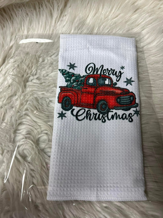 Decorative hand towel