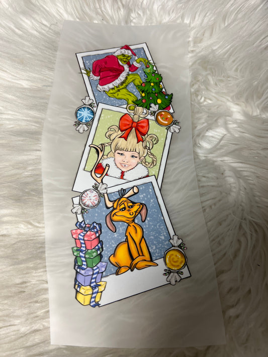 New DTF Christmas sleeve design