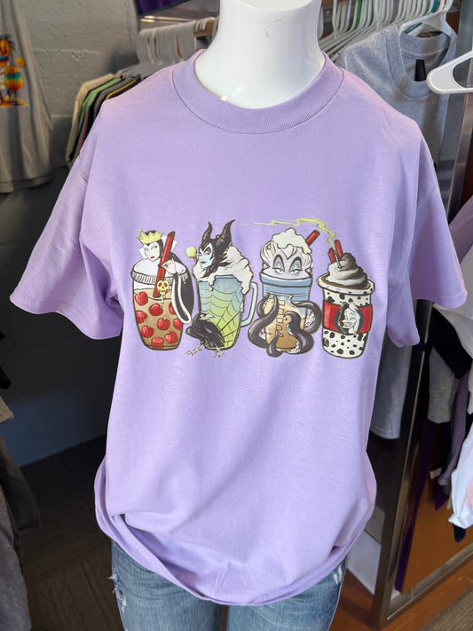 New  unisex T-shirt scary coffee