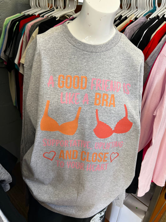 New unisex bra friends