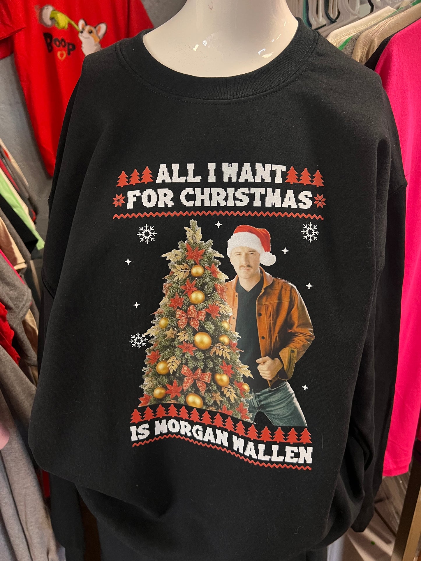 New unisex Christmas all I want for Christmas is Wallen 