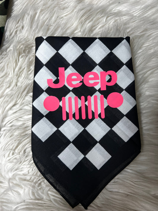 New dog bandanna  pink