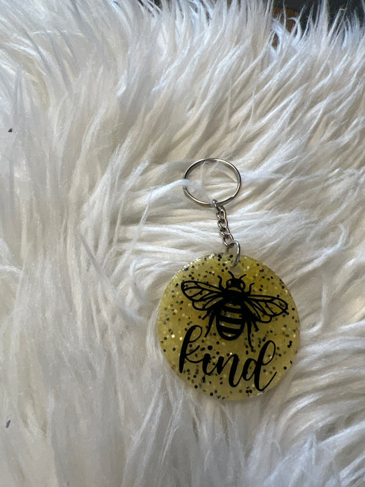 New keychain bee kind