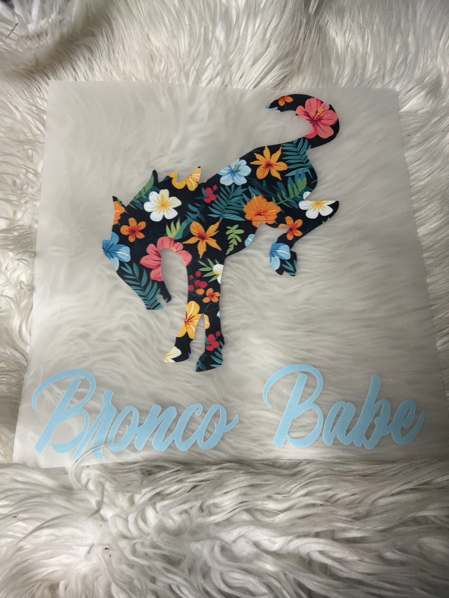 DTF print Buckinghorse flowers