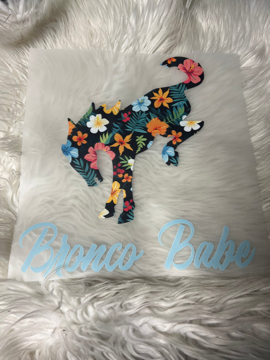 DTF  print Buckinghorse flowers