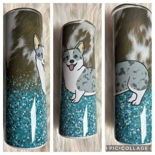 20 ounce Tumblr corgi