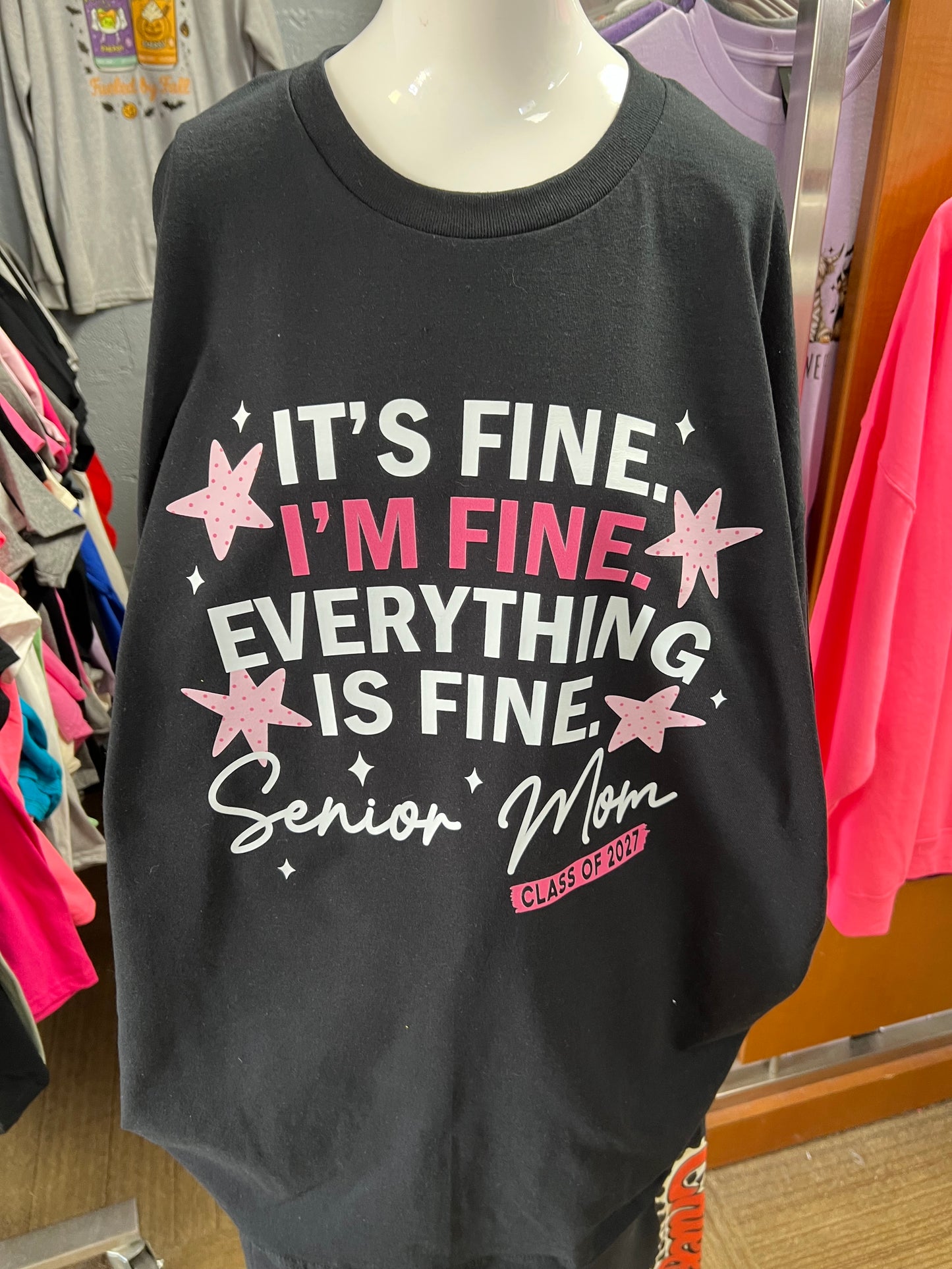 unisex top it’s fine. I’m fine. Everything is fine seeing your mom 2027. 