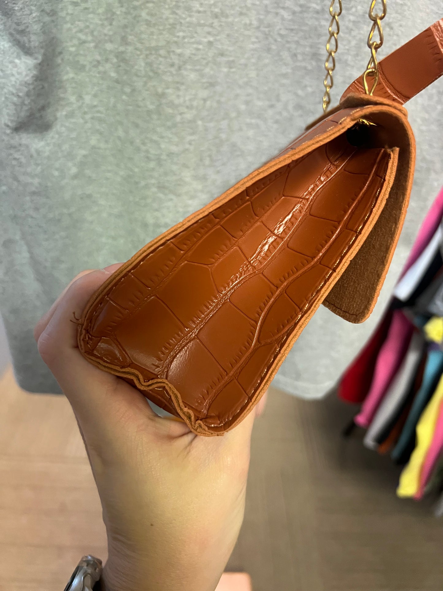 New brown black Crossbody bag