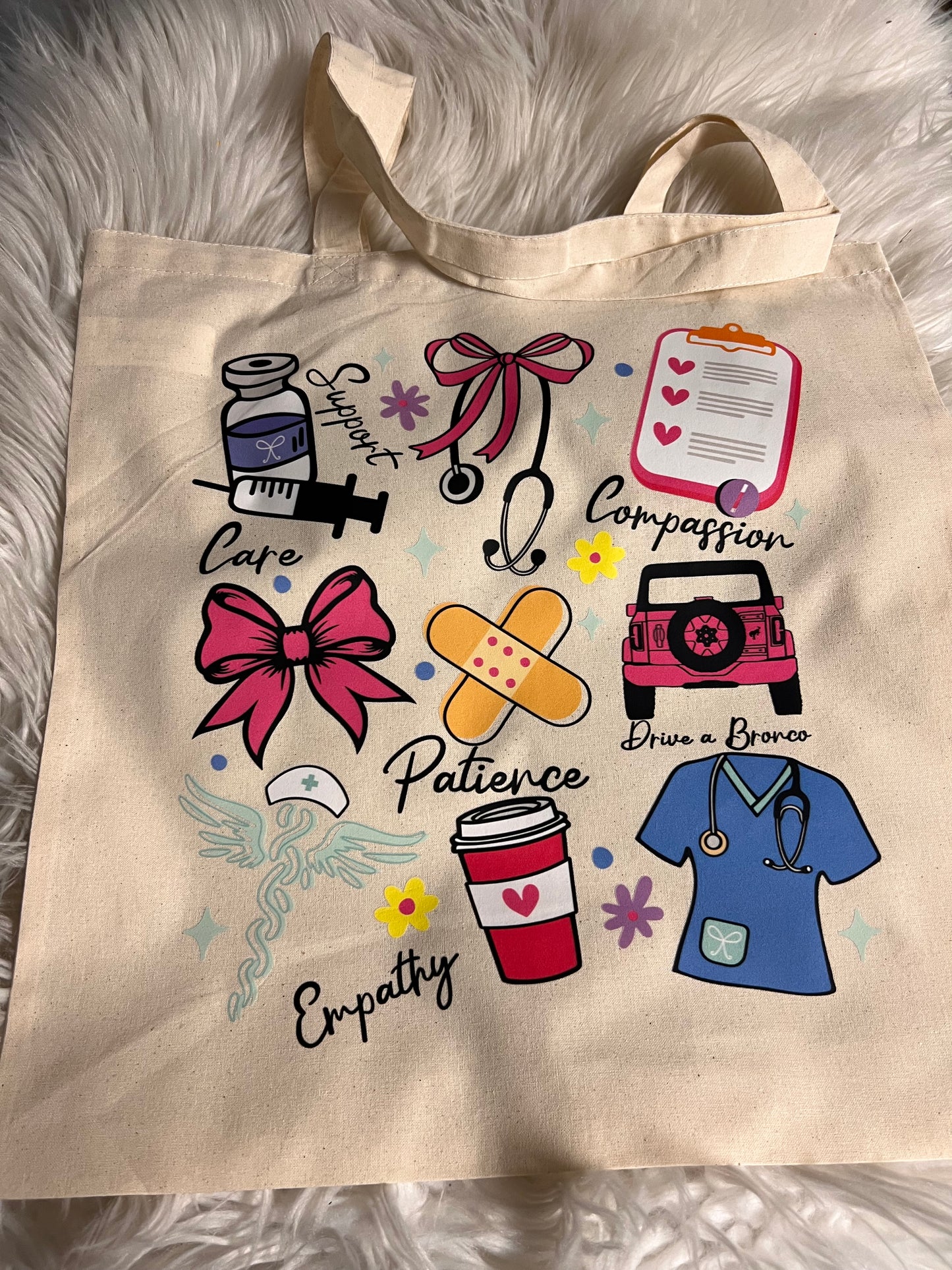 15'' X 16'' Natural Cotton Tote