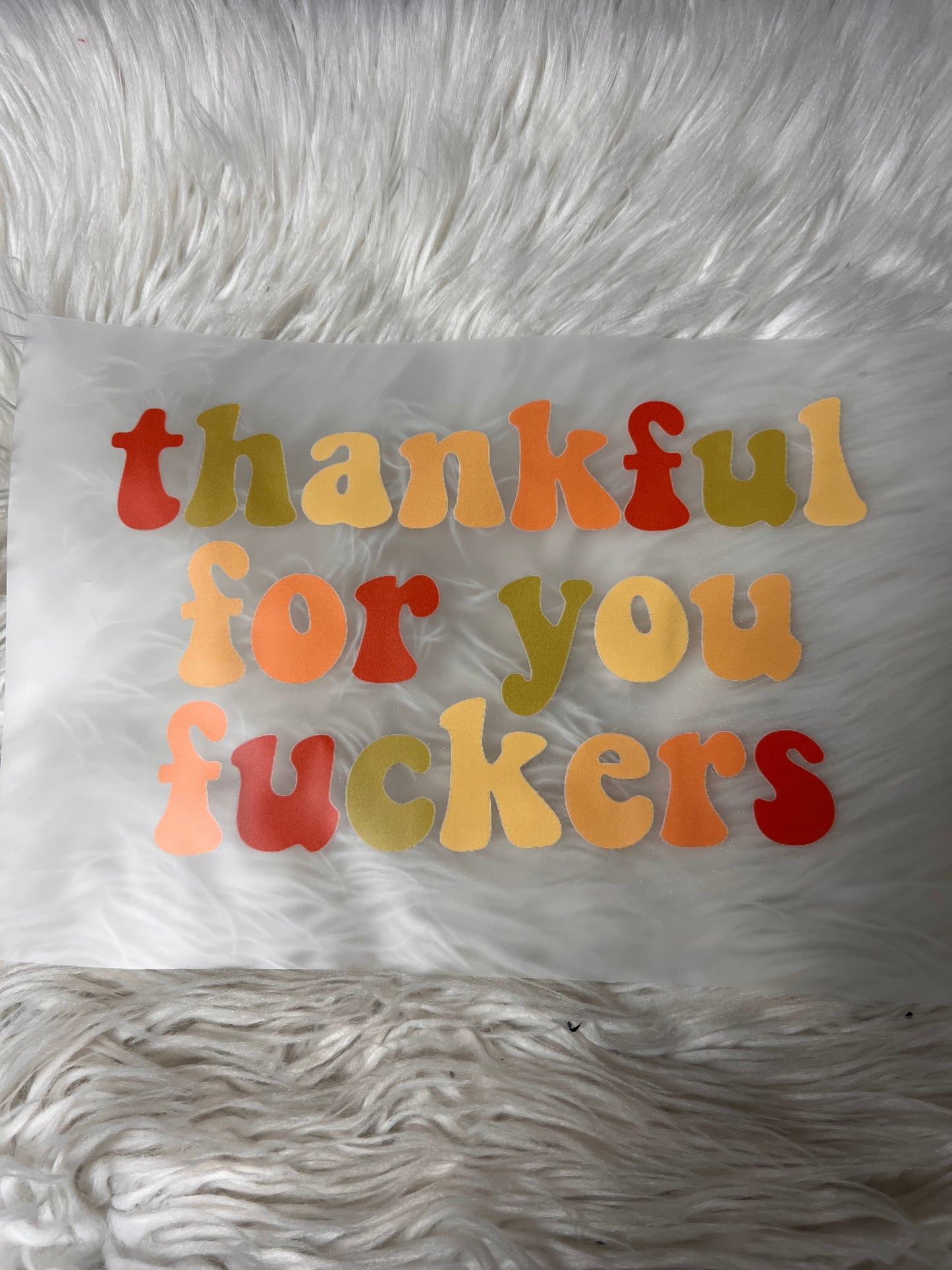 New DTF thanksgiving