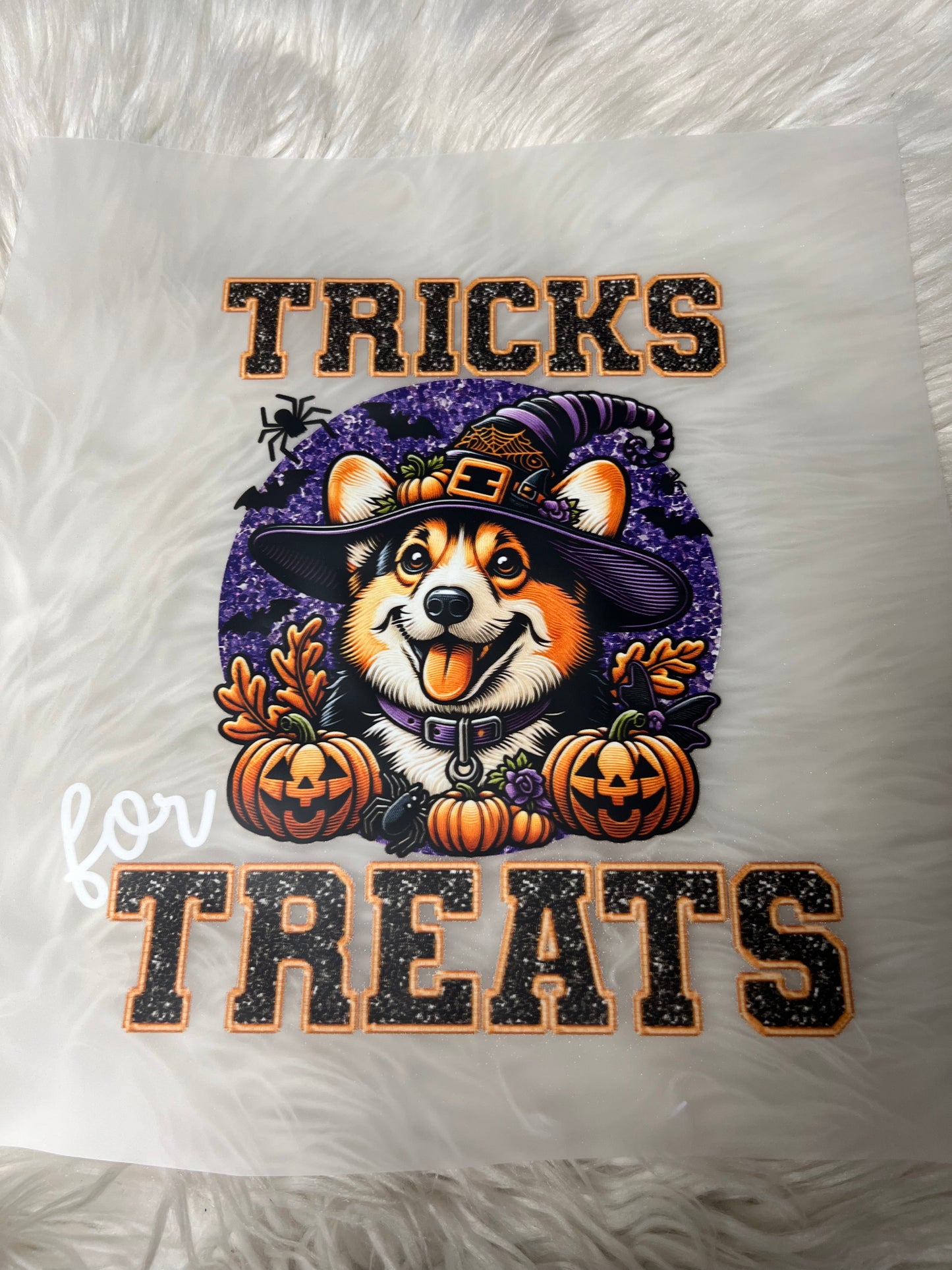 New  dtf scary corgi tricks for treats