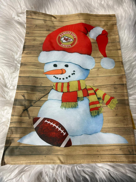 New garden flag football Christmas
