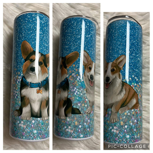 20 ounce Tumblr corgi