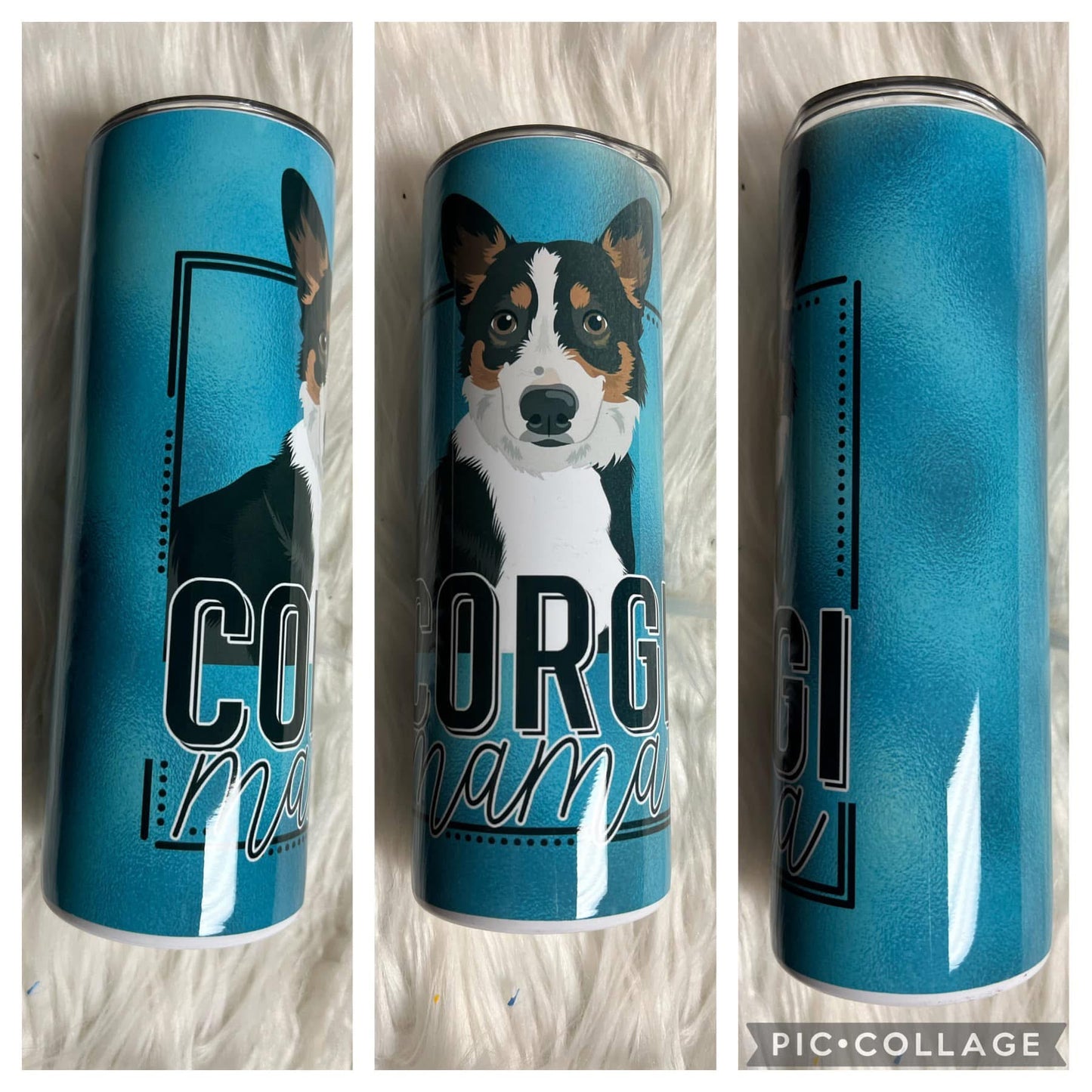 20 ounce Tumblr corgi