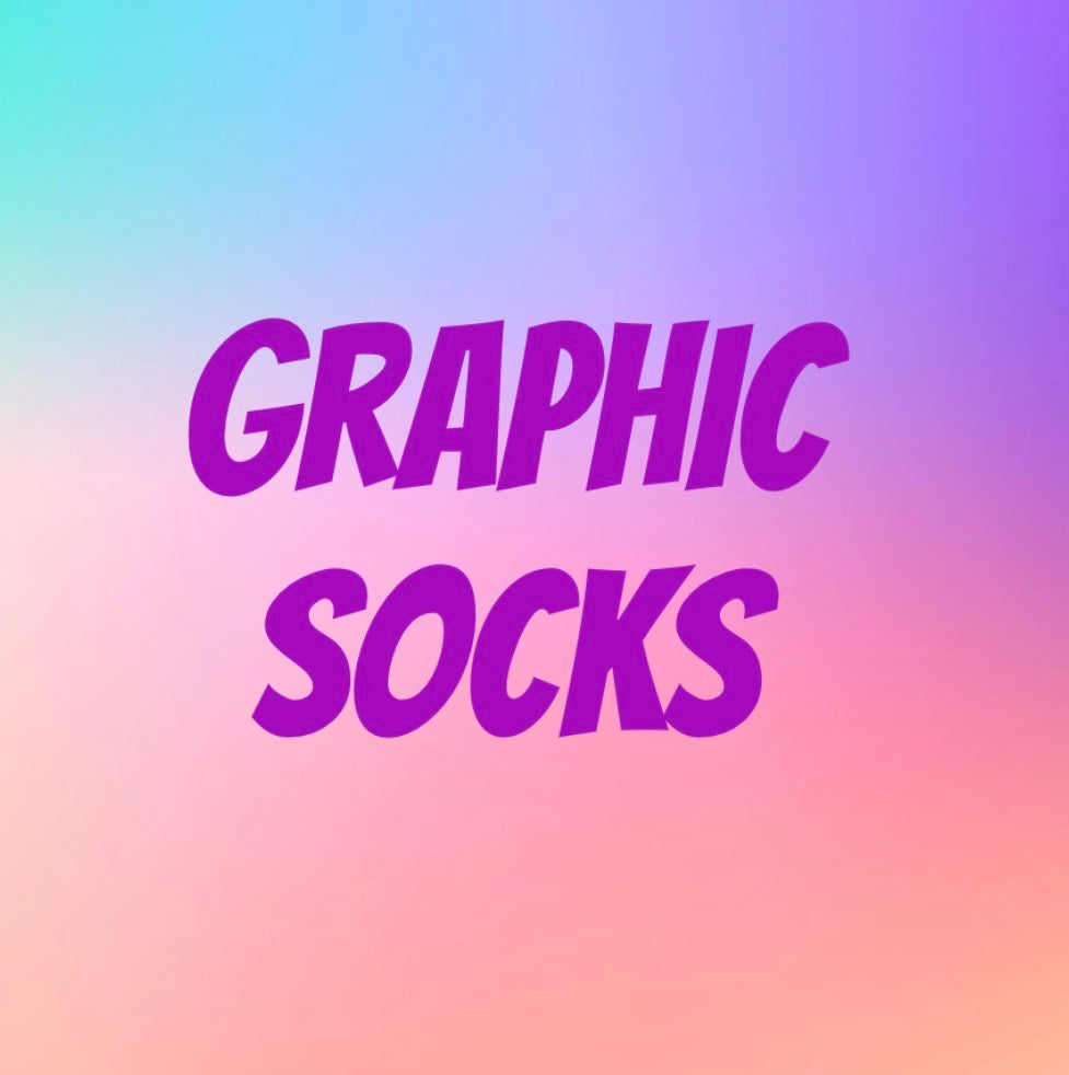 Graphic socks ￼