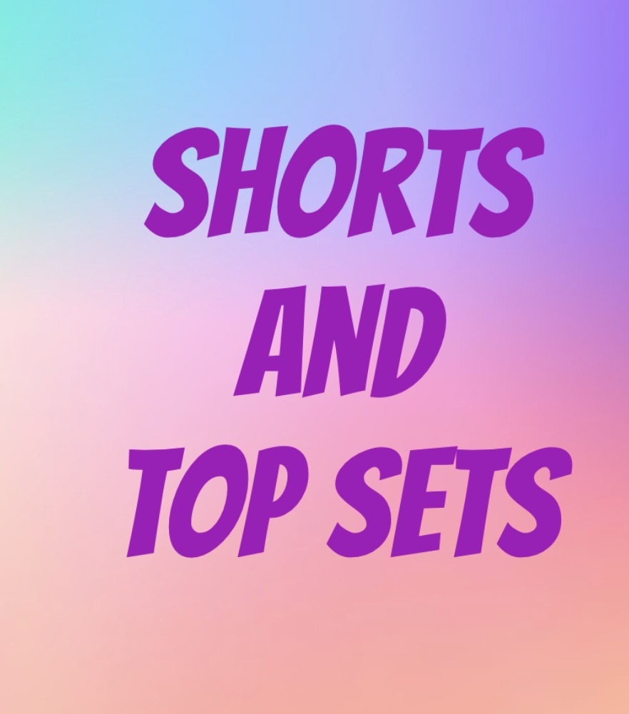 Shorts and tops set