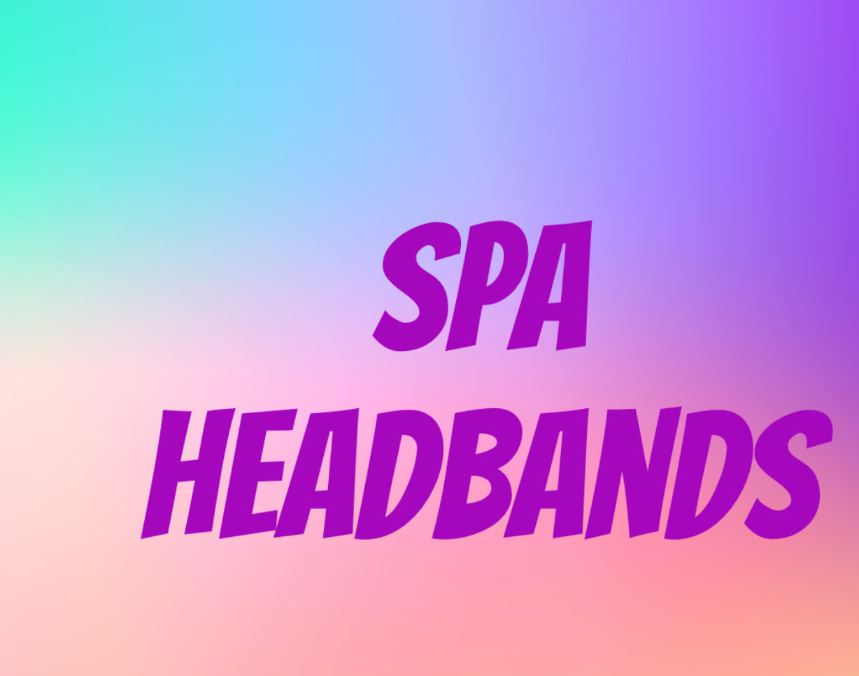 Spa headbands ￼