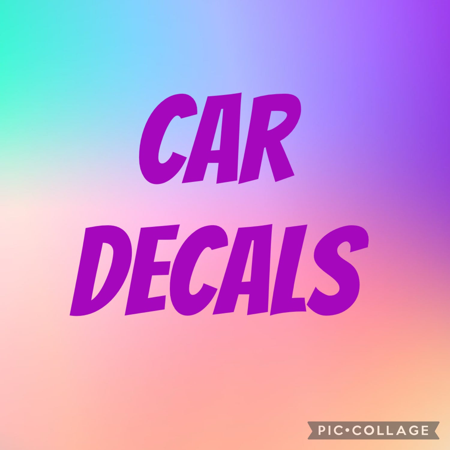 Car decals