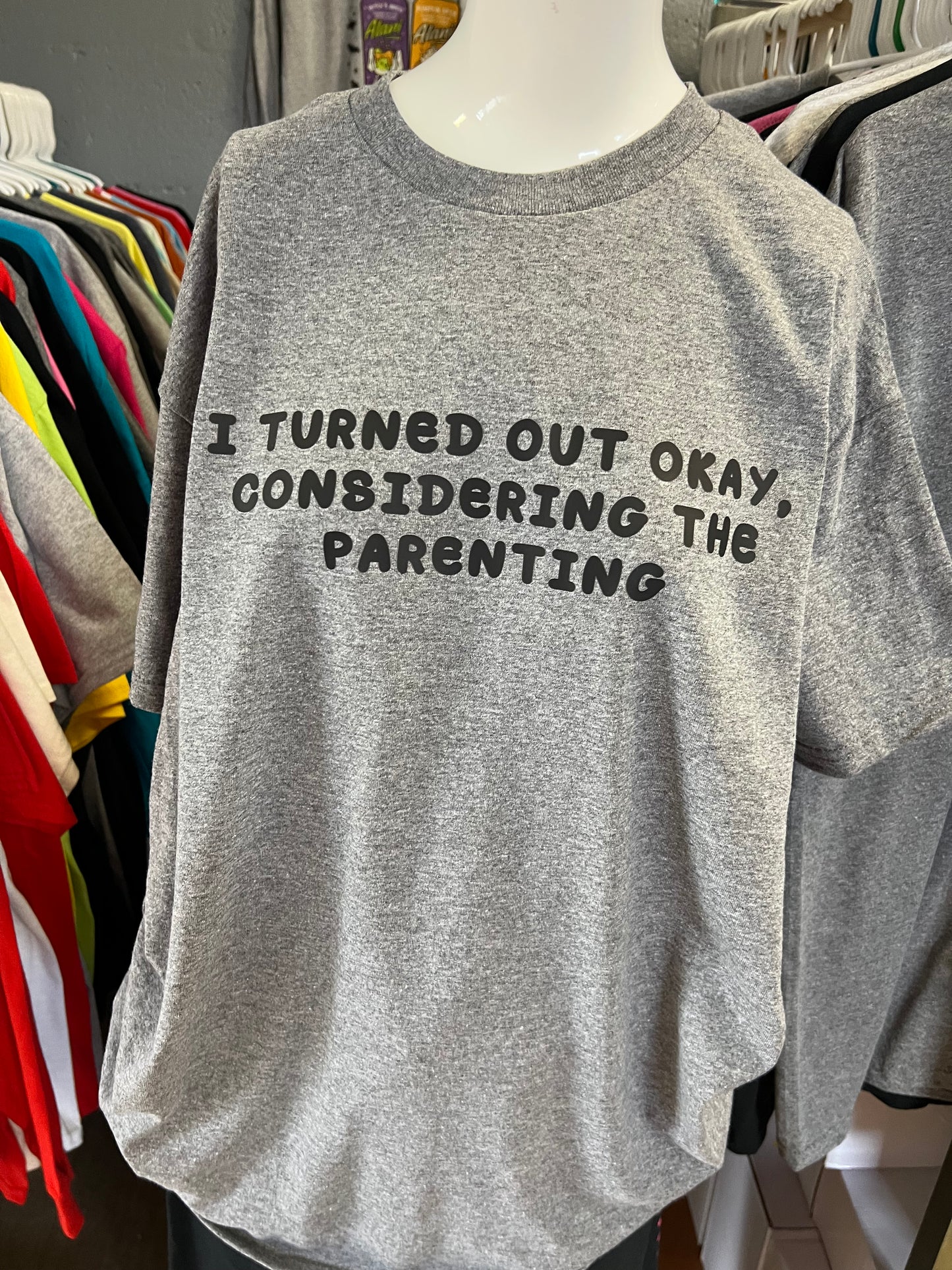 New unisex turned out OK considering the parenting ￼