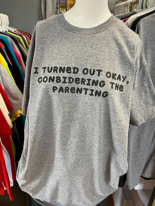 New unisex turned out OK considering the parenting ￼