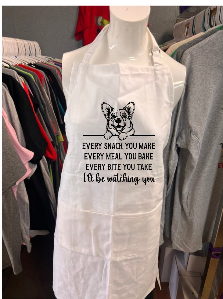 Brand new  apron corgi