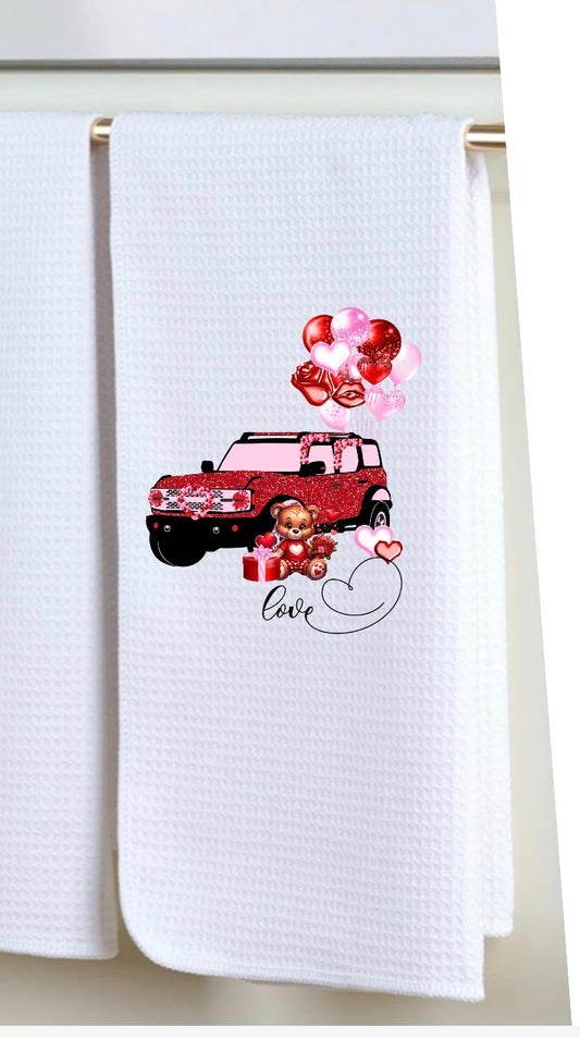 Decorative hand towel