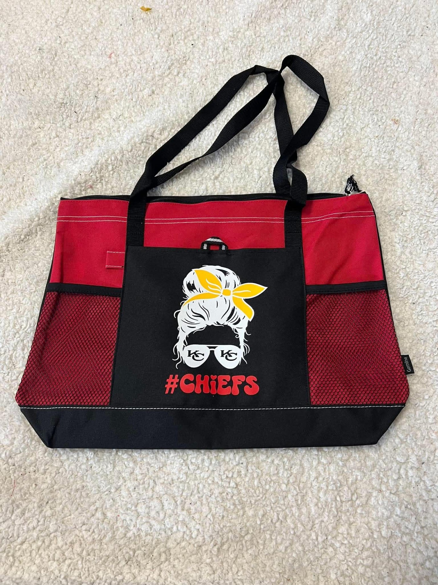 New tote bag football