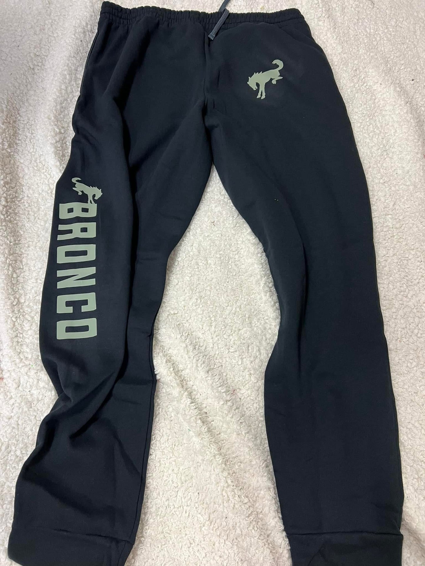 New unisex jerzees bottoms black