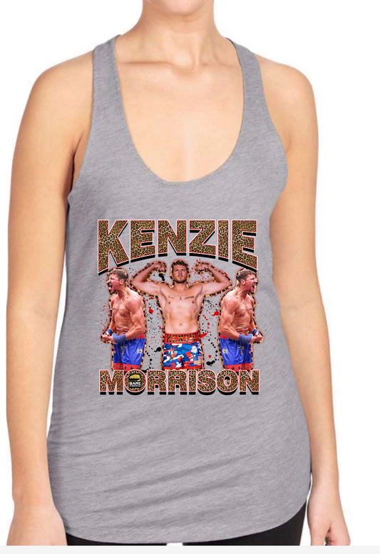Kenzie Morrison Ladies next level brand Razorback tank