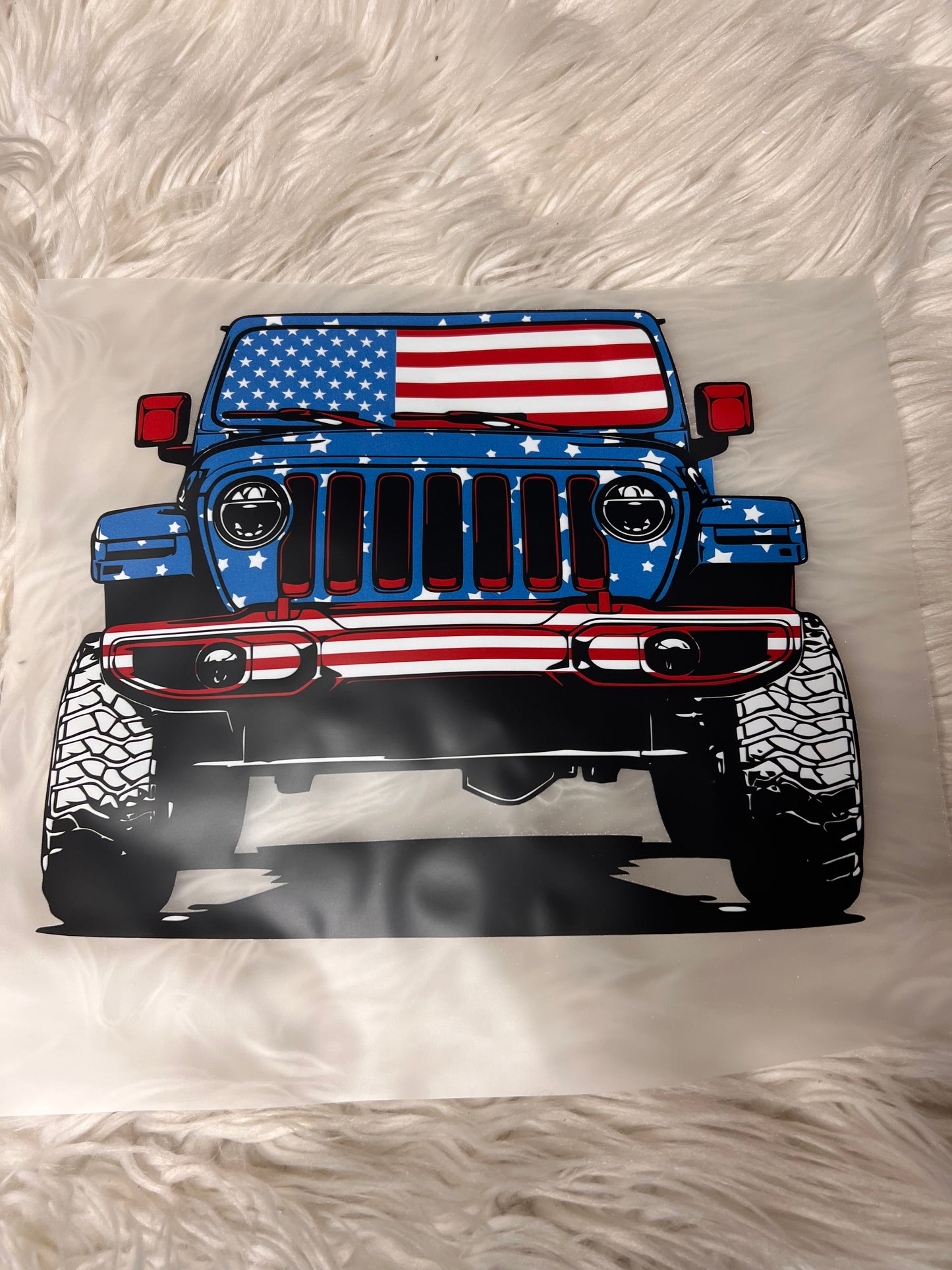 New DTF patriotic flag ￼