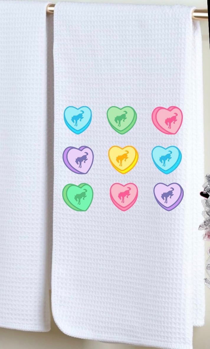Decorative hand towel