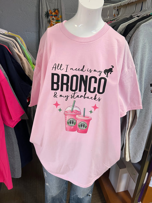 New  unisex T-shirt 4 x 4  refresher, Starbucks