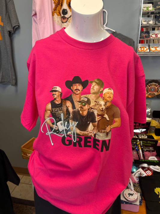 New unisex pink green