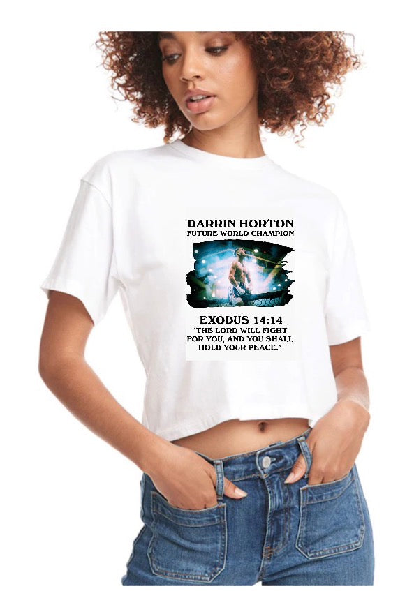 New TCB next level ladies crop top