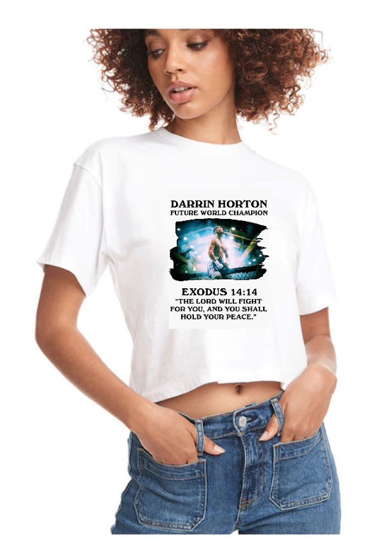 New TCB next level ladies crop top